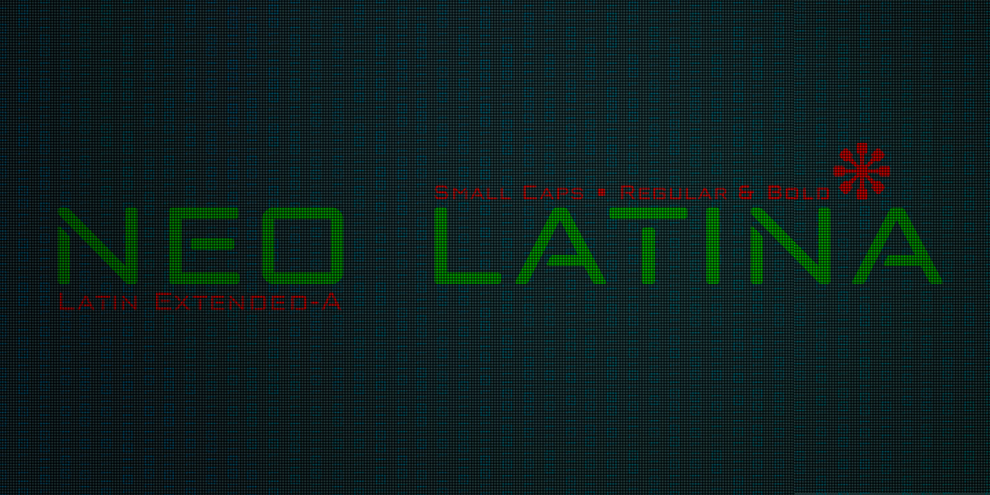 Neo Latina Latina Font preview